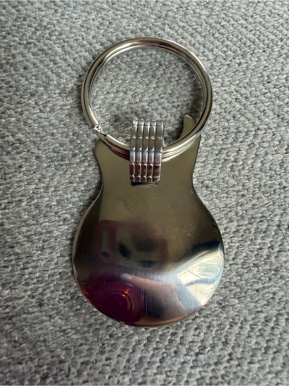 Guitar Spoon Keychain - Picture 4 of 5